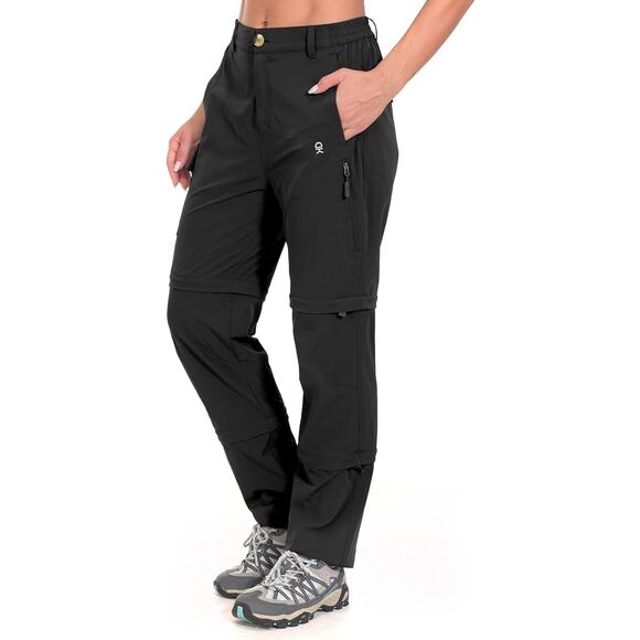 Little Donkey Andy Women's Stretch Convertible, Zip Off, Quick Dry Hiking Pants - Picture 1 of 6